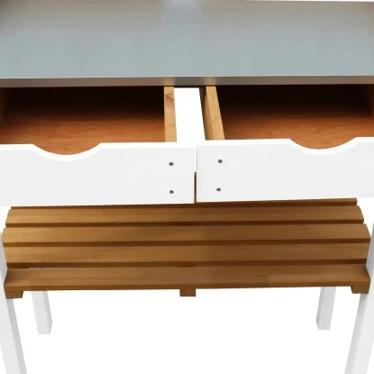 Axi Pflanztisch Mit 2 Schubladen Braun Weiß 76 Cm X 37 Cm 92 Cm 15 Axi Pflanztisch Mit 2 Schubladen Braun Weiß 76 Cm X 37 Cm 92 Cm – Bild 15