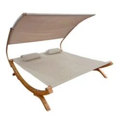 Axi Doppelliege Mallorca Mit Sonnendach Beige -Vitavia Verkäufe 8720365060892 1737 IWB 02
