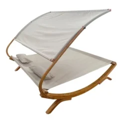 Axi Doppelliege Mallorca Mit Sonnendach Beige -Vitavia Verkäufe 8720365060892 1737 IWB 05