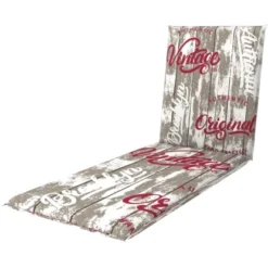 Doppler Rollliege Living D.2900 Greige-Rot-Weiß 60 Cm X 195 Cm