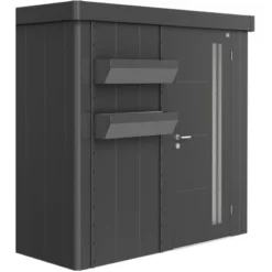 Biohort FloraBoard Zu Gerätehaus Neo Dunkelgrau-Metallic