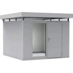 Biohort Glaselement Für Nebengebäude CasaNova Silber-Metallic