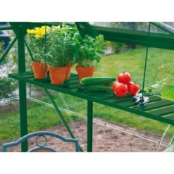 Vitavia Aluregal 120 Cm X 31 Cm Grün Abklappbar