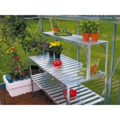 Vitavia Aufsatz Für Alutisch 121 Cm X 28 Cm Alu-Blank