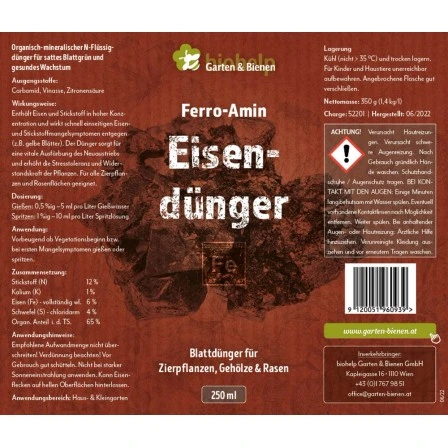 Biohelp Eisendünger 250 Ml Aktiviert Die Stresstoleranz Der Pflanzen 2 Biohelp Eisendünger 250 Ml Aktiviert Die Stresstoleranz Der Pflanzen – Bild 2