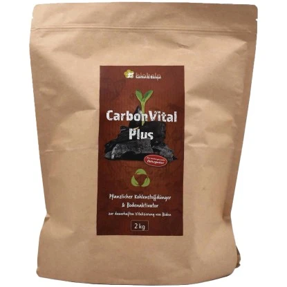 Biohelp CarbonVital Plus Bodenaktivator 2 Kg Kohlenstoff-Depotdünger Pflanzlich 1 Biohelp CarbonVital Plus Bodenaktivator 2 Kg Kohlenstoff-Depotdünger Pflanzlich