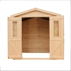 Timbela Holz-Gartenhaus M343C 3,53 M² Mit Kleinen Fenstern Ohne Boden -Vitavia Verkäufe 925708 11023400 M343C S 04