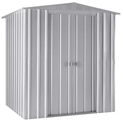 Globel Metall-Gerätehaus Gartenmanager Dream 65 Silber/Metallic BxT: 184 X 154cm -Vitavia Verkäufe 942149 2298 3