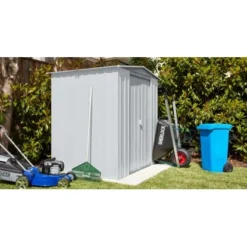 Globel Metall-Gerätehaus Gartenmanager Dream 65 Silber/Metallic BxT: 184 X 154cm -Vitavia Verkäufe 942149 2298 4