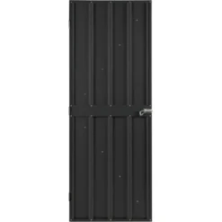 Globel Schwingtür-Kit 1 Für Metallgerätehäuser Anthrazit