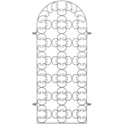 Eleo Rankgitter Rosa 190 Cm X 82 Cm Feuerverzinkt