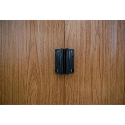 Spacemaker Metall-Gerätehaus Holzfarben 4 M² -Vitavia Verkäufe 947843 1741 07