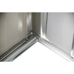 Spacemaker Metall-Gerätehaus Holzfarben 4 M² -Vitavia Verkäufe 947843 1741 11