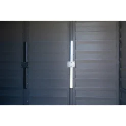 Spacemaker Metall-Gerätehaus 6x4 Anthrazit BxT: 203 Cm X 116 Cm -Vitavia Verkäufe 947850 1741 09