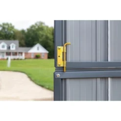 Spacemaker Metall-Gerätehaus 6x4 Anthrazit BxT: 203 Cm X 116 Cm -Vitavia Verkäufe 947850 1741 11