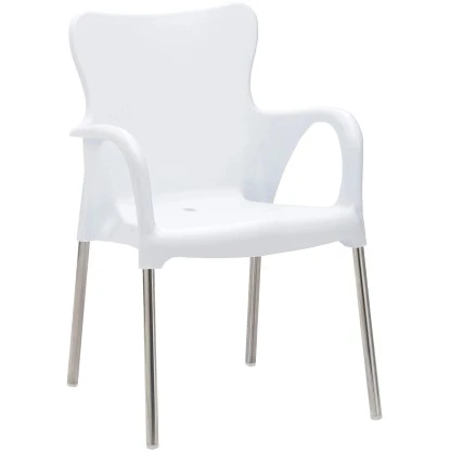 Stapelstuhl Maui Weiß 3 Stapelstuhl Maui Weiß – Bild 3