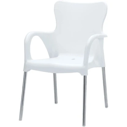 Stapelstuhl Maui Weiß 1 Stapelstuhl Maui Weiß