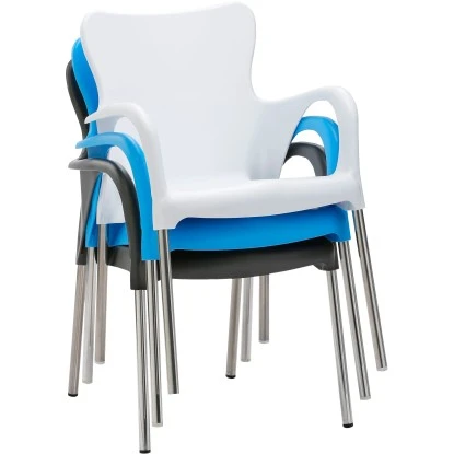 Stapelstuhl Maui Anthrazit 2 Stapelstuhl Maui Anthrazit – Bild 2