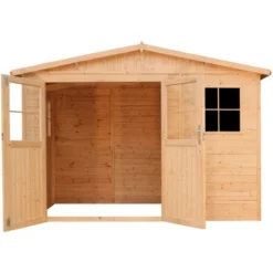 Timbela Gartenhaus Holz M334F 6 M² Mit Fenstern Und Tür -Vitavia Verkäufe 950839 11023400 M334F S 04
