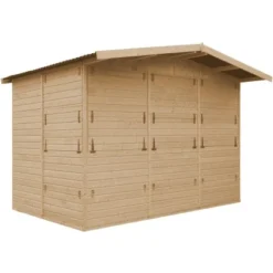 Timbela Marktbude Holz M150B 6m² Mit 5 Theken 12 Timbela Marktbude Holz M150B 6m² Mit 5 Theken -Vitavia Verkäufe 952550 11023400 M150B S 03
