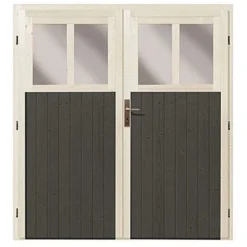 Karibu Holz-Gartenhaus Timsund Terragrau Pultdach Lackiert 235 Cm X 352 Cm -Vitavia Verkäufe 960188 3739 05