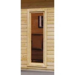 Karibu Holz-Gartenhaus Norrköping Naturbelassen Pultdach 365 Cm X 365 Cm -Vitavia Verkäufe 960477 3739 14