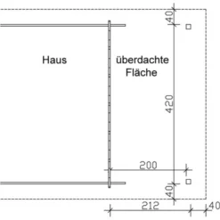 Skan Holz Vordach Bern 212 X 420cm 45plus -Vitavia Verkäufe 963392 2622 2 1