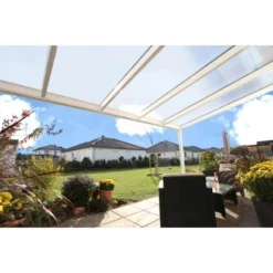 Terrassenüberdachung Genua 434 X 257 Cm Aluminium Weiß -Vitavia Verkäufe 963413 2622 6