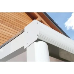 Terrassenüberdachung Genua 434 X 257 Cm Aluminium Weiß -Vitavia Verkäufe 963413 2622 7