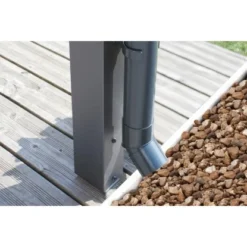 Terrassenüberdachung Genua 434 X 257 Cm Aluminium Anthrazit -Vitavia Verkäufe 963414 2622 11