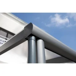 Terrassenüberdachung Genua 434 X 257 Cm Aluminium Anthrazit -Vitavia Verkäufe 963414 2622 8