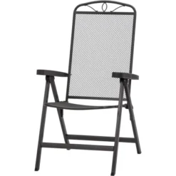 Siena Garden Elda Klappsesessel Matt-Anthrazit 103 X 65 X 60 Cm