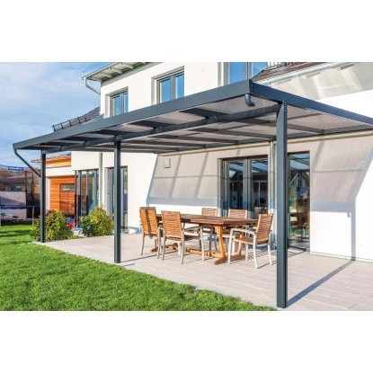 Gutta Terrassendach Premium Anthrazit Stegplatten PC SO Bronze 9.135 X 5.060 Mm 2 Gutta Terrassendach Premium Anthrazit Stegplatten PC SO Bronze 9.135 X 5.060 Mm – Bild 2