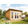 Wolff Finnhaus Holz-Gartenhaus Trondheim 44-M Unbehandelt BxT: 540 Cm X 470 Cm