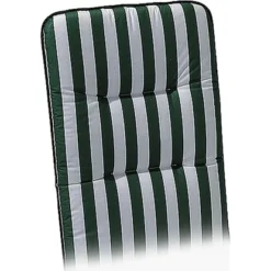 Liegen-Auflage Basic-Line 190 X 60 X 6 Cm Weiß-Grün D.0269
