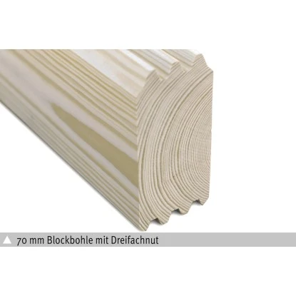 Skan Holz-Gartenhaus Toronto Basishaus B X T 420 Cm X 660 Cm 6 Skan Holz-Gartenhaus Toronto Basishaus B X T 420 Cm X 660 Cm – Bild 6