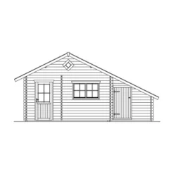 Skan Holz-Gartenhaus Esbjerg 3 Mit Anbauschuppen B X T 420 Cm X 560 Cm 18 Skan Holz-Gartenhaus Esbjerg 3 Mit Anbauschuppen B X T 420 Cm X 560 Cm -Vitavia Verkäufe 9 2622 Gartenhaus 9 606122