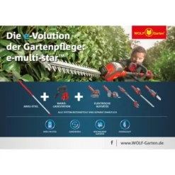 Wolf-Garten Wolf Garten Akku-Heckenschere Aufsatz HT 40 EM E-multi-star® 11 Wolf-Garten Wolf Garten Akku-Heckenschere Aufsatz HT 40 EM E-multi-star® -Vitavia Verkäufe 9 3714 WG eMS uebersicht 3