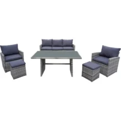 Gartenmöbelgruppe Los Angeles 6-tlg.