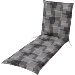 Liegen-Auflage Norderney Beige-Grau 190 X 60 X 8,0 Cm