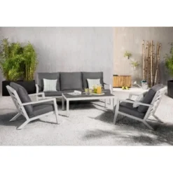 Siena Garden Lounge-Tisch 120 Cm X 69 Cm X 48 Cm Belia Anthrazit -Vitavia Verkäufe a 00312 mittelflaeche mood