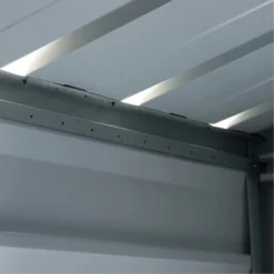 Yardmaster Gerätehaus Titanium 64PZ Silber-Metallic B X T 184 Cm X 104 Cm -Vitavia Verkäufe all geraetehaus titanium 2