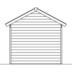 Skan Holz Holz-Gartenhaus Hengelo Schwedenrot 250 Cm X 300 Cm -Vitavia Verkäufe artenhaus bild10 603633 15