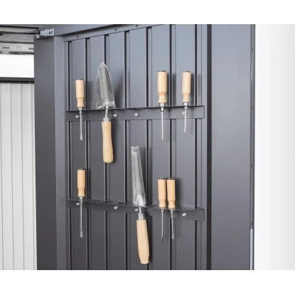 Biohort Metall-Gerätehaus HighLine Quarzgrau-Metallic 3,5 M² Doppeltür 9 Biohort Metall-Gerätehaus HighLine Quarzgrau-Metallic 3,5 M² Doppeltür – Bild 9