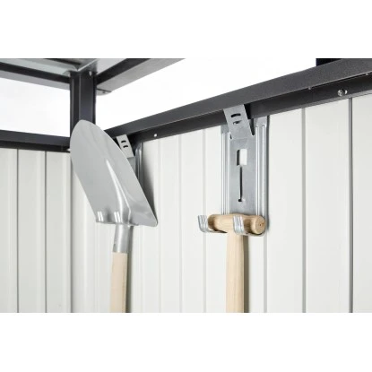 Biohort Metall-Gerätehaus HighLine Quarzgrau-Metallic 3,5 M² Doppeltür 7 Biohort Metall-Gerätehaus HighLine Quarzgrau-Metallic 3,5 M² Doppeltür – Bild 7