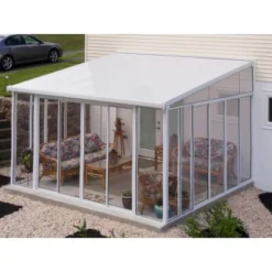 Palram - CanopiaSanRemo 4 X 4.35 Wintergarten Weiß