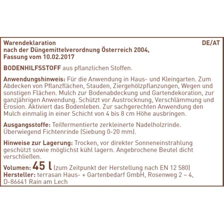 OBI Rindenmulch Fein 2.295 L (51 X 45 L) 1 Palette 2 OBI Rindenmulch Fein 2.295 L (51 X 45 L) 1 Palette – Bild 2