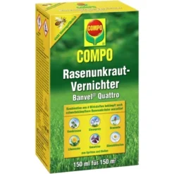Compo Rasenunkraut-Vernichter Banvel Quattro 150 Ml Bienenungefährlich