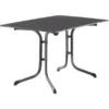 Sieger Boulevard-Klapptisch 120 X 80 Cm Mit Vivodur-Tischplatte Eisengrau