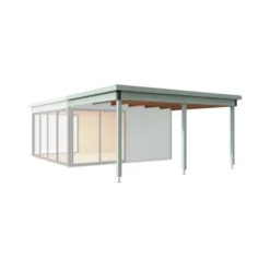 Lasita Maja Dachverlängerung Domeo 5Gletschergrün 300 Cm X 418 Cm